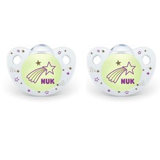 NUK - Night & Day Silicone Soother with Box - Comet