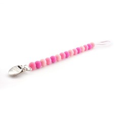 Tobbie & Co 2 in 1 Muncher Dummy Clip & Teether - Candy Floss