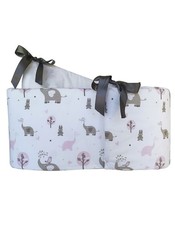 Cotton Collective Cot Bumper Set - Ellie & Friends - Pink