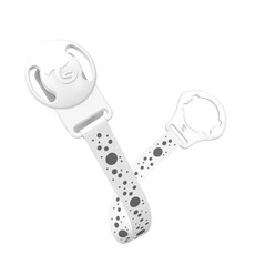 Twistshake Pacifier Clip - White