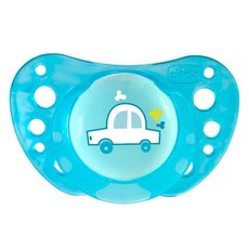 Chicco - Soother Physio Air Blue Silicone - 12 Month - Set Of 2