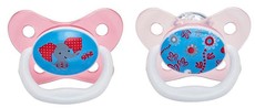 Dr.Brown's - 2-Pack Prevent Butterfly Shield Stage 2 Pacifier - Pink