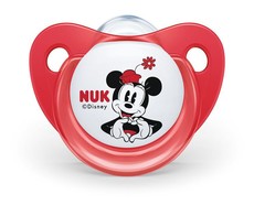 NUK Minnie Soother Red with Box - 1 pack