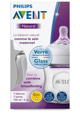 Avent Natural Bottle 2.0/Glass-120ml - Single Pack