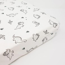 little acorn | Dino Cot Fitted Sheet (standard)