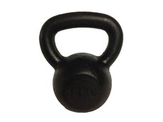 Justsports Cast Iron Kettlebell Black 20kg