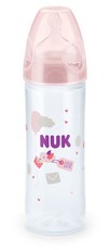 NUK - New Classic Bottle 250ml - Pink Bird