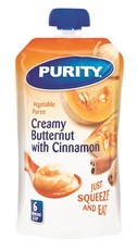 Purity Creamy Butternut with Cinnamon Pouches - 12 x 110ml