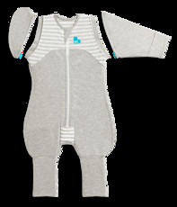 Love To Dream - Swaddle Up Transition Suit 1 Tog Grey