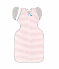 Love To Dream - Swaddle Up Transition Bag Original Pink - M (6-8.5 Kg)