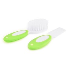 Snookums Brush & Comb Set Green