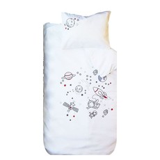 Babes & Kids | Space Walk Cot Duvet Cover Set