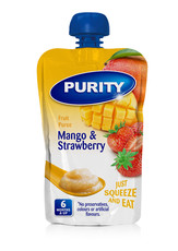 Purity Fruit Puree - Mango & Strawberry 12x110ml