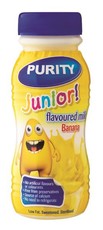 Purity Junior Flavoured Milk - Banana 24x200ml