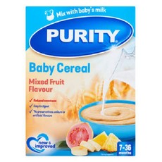 Purity Baby Cereal - Mixed Fruit 12x450g