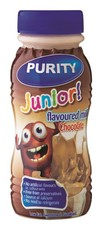 Purity Junior Flavoured Milk - Chocolate 24x200ml