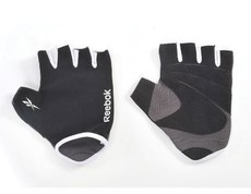 Mens Reebok Elements Fitness Gloves - Grey/White