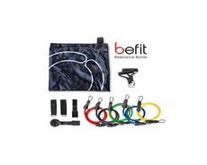 BeFit 10 Pcs Resistance Bands Set - 40 Kg
