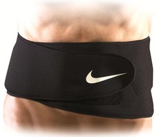 Nike PRO Waist Wrap 2.0 - Black/White - M