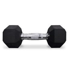 SMAI Rubber Hexagonal Dumbbells 10kg