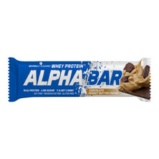 Alpha Sports Nutrition Alpha Bar - Chocolate Peanut Butter - 12 x 65g