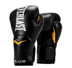 Everlast Pro Style Elite Training Gloves - Black - 14oz