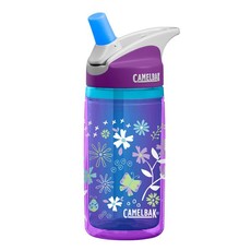 Camelback Junior Eddy Insulated 400ml Purple Flowers Water Bottle