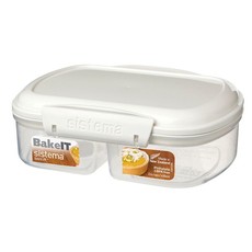 Sistema - Klip It - 630ml Split Bakery Food Storage Container