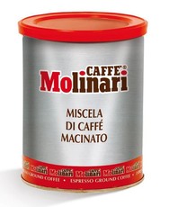 Caffe Molinari - 5 Star Ground Tin - 250g