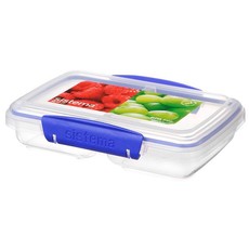 Sistema - Klip It - 350ml Split Rectangular Food Storage Container