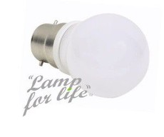Ellies - 4W Golf Ball B22 Lamp For Life - Cool White