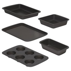 Baker's Secret - Easy Store Bakeware Set - Set of 5