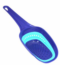 Squish - Collapsible Silicone Pasta Rice Scoop - Blue