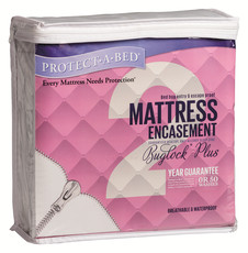 Protect-A-Bed - 28cm BuglockPlus Mattress Encasement - White