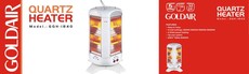 Goldair - Quartz Heater - White