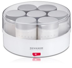 Severin - 13W Yoghurt Maker - White & Grey