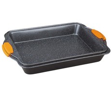 Berlinger Haus 2-Piece Marble Coating Oblong Roaster Set - Granit Diamond