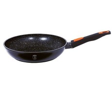 Berlinger Haus 28cm Oven Safe Marble Coating Detachable Handle Fry Pan Black - Granit Diamond Line