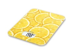 Beurer Design Kitchen Scale KS 19 Lemon touch key operation