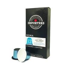 Importers Roma 40 Coffee Capsules for Nespresso & Caffeluxe