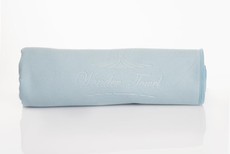 Wonder Towel Microfibre Large Bathroom Bath Sheet - Light Blue