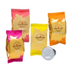 Importers Coffee Variety 40 Coffee Capsules for Nespresso & Caffeluxe