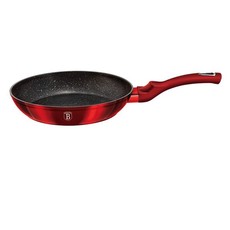 Berlinger Haus 20cm Marble Coating Fry Pan - Burgundy Metallic Line