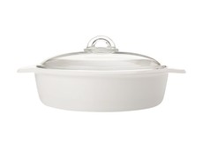 Maxwell & Williams - Vitromax Round Casserole - White