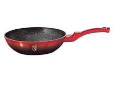 Berlinger Haus Marble Coating Wok 28cm - Black Burgundy Edition
