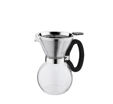 Regent - Coffee Maker Pour Over Design - Stainless Steel - Filter Espresso 6 Cup