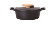 Lock & Lock - 20cm Minimal Stockpot - Black