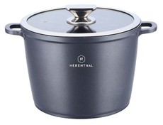 Herenthal 24cm Greblon Non-Stick C3+ Coating Stock Pot