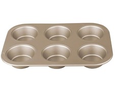 Berlinger Haus Non-Stick Coating Muffin Pan - Bronze (6 Cup)