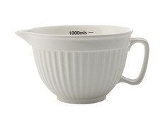 Maxwell & Williams - 1 Litre White Basics Measuring Jugs - Set of 2